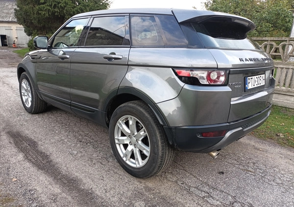 Land Rover Range Rover Evoque cena 69500 przebieg: 235900, rok produkcji 2015 z Myszyniec małe 46